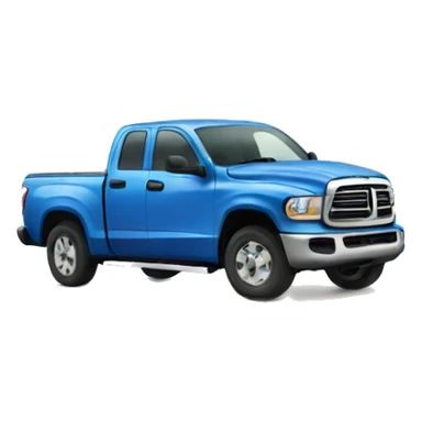 Blue book with a truck on the cover  sticker