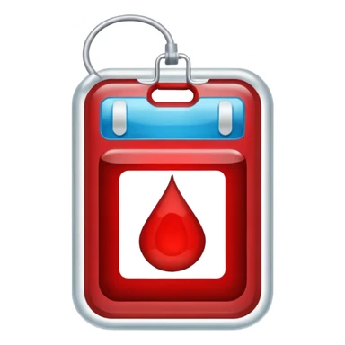 bolsa de sangue sticker