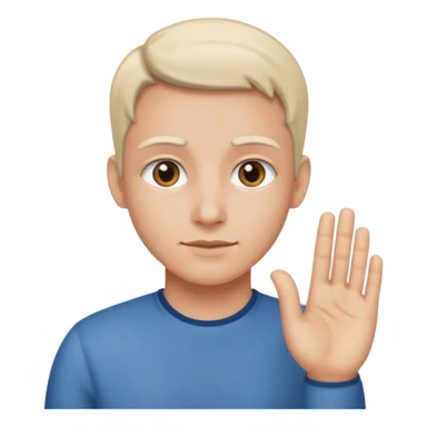 Deaf Person Emoji sticker