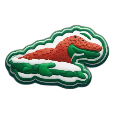 Lacoste logo sticker