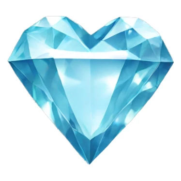 diamond heart  sticker