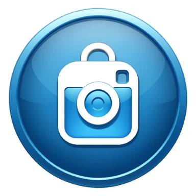 blue tick Instagram verification badge sticker