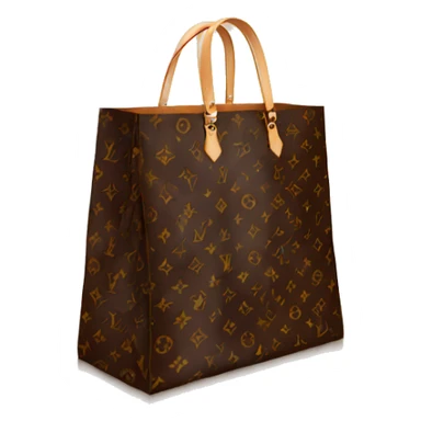 louis vuitton shopping bag sticker