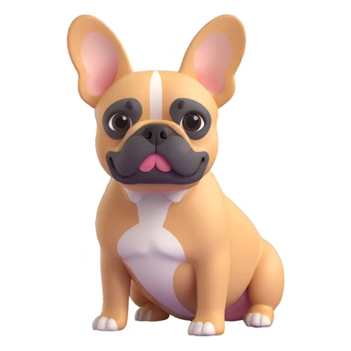 french bulldog sticker