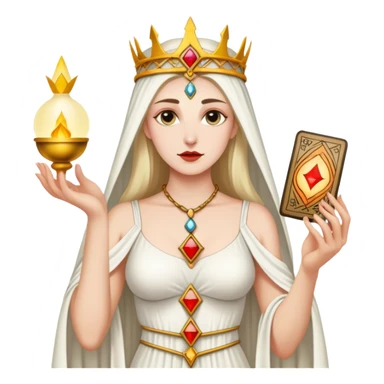 high priestess Tarot Card sticker