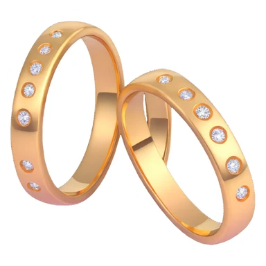 wedding rings sticker