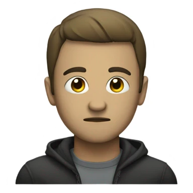 Hacker looking lonely  sticker