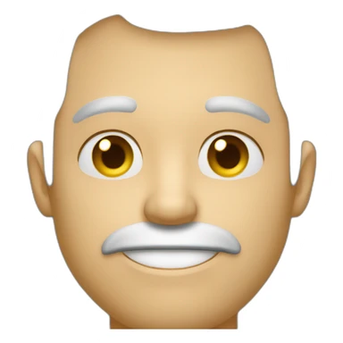 Un homme qui se met un doigt dans le nez sticker