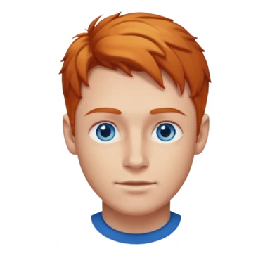 Why is he blonde make him ginger sticker