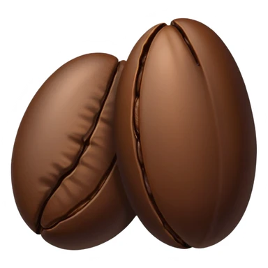 two coffee beans together sticker