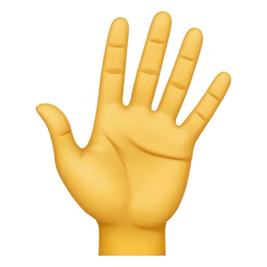 Make a YVL hand emoji doing the YVL hand signal sticker
