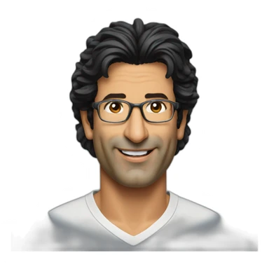 Wasim akram sticker