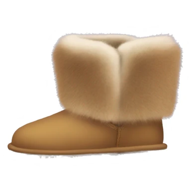 Uggs furry boots sticker