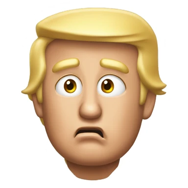donald trump perplexed sticker