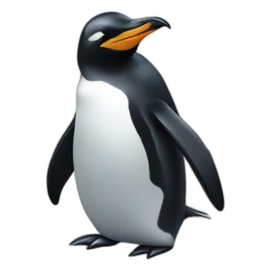 cool penguin sticker