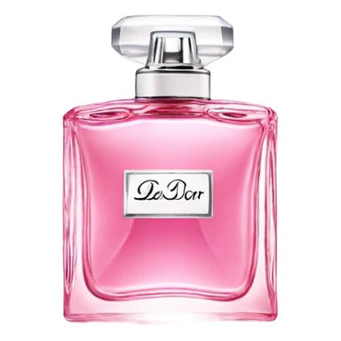 pink dior perfume sticker