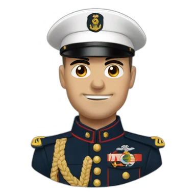Marine lepain sticker
