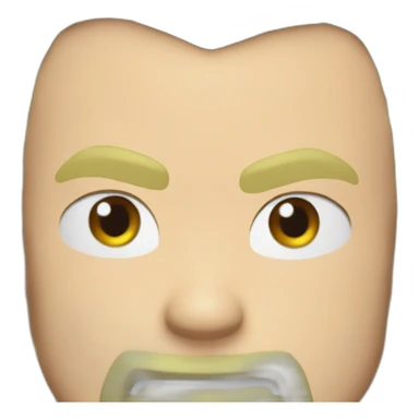 Vegeta beard blond sticker