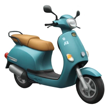 Sneeuw scooter  sticker