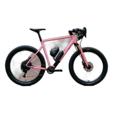Canyon grizl pink bikepacking ortlieb sticker