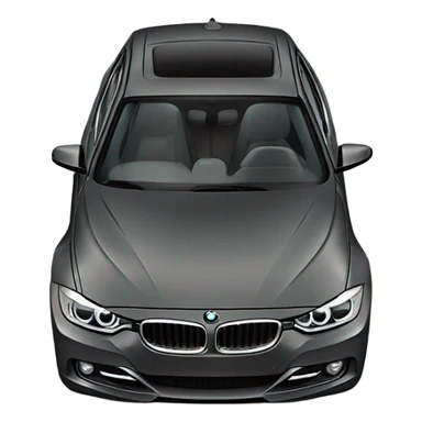Black bmw 328i sticker