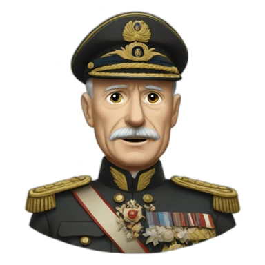 Pétain sticker
