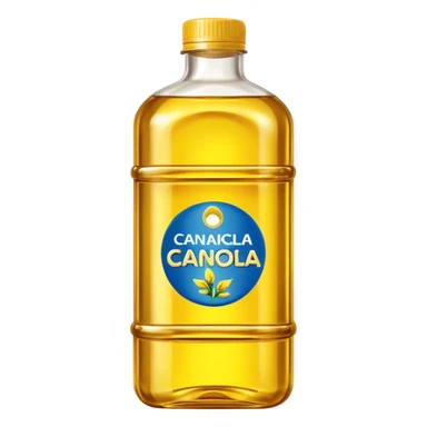 Canola oil sticker