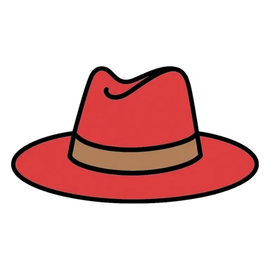 Canadian mountie hat sticker