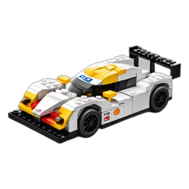 lego Peugeot le mans sticker