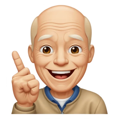 Doigt d’honneur et personne qui rigole sticker