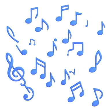 sheet music sticker