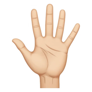 hand waving goodbye sticker