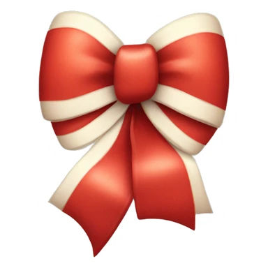 cute christmas bow  sticker