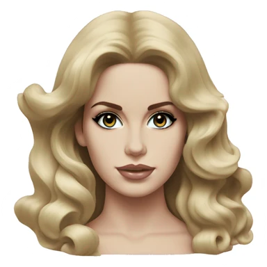 very coquette Lana del Rey vinyl sticker