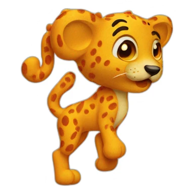chester cheetah cheetos sticker