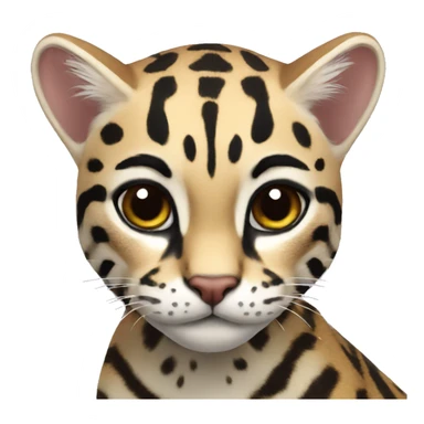 ocelot realistic sticker