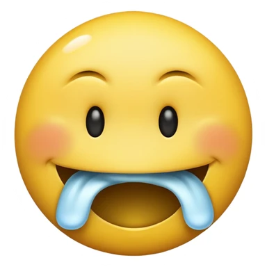 A smiley face mewing coldly  sticker