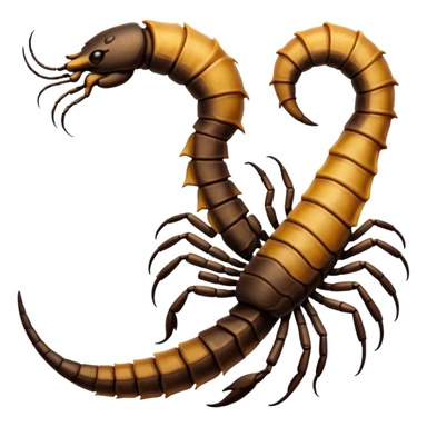 Scorpion tail. sticker