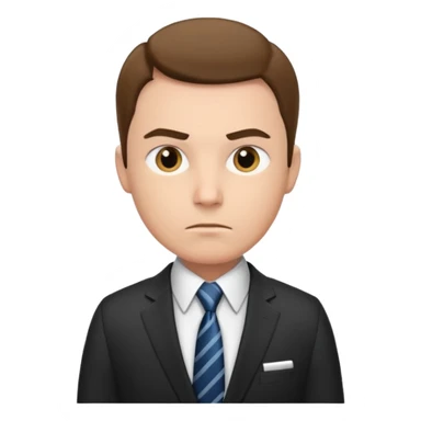 A business man sticker