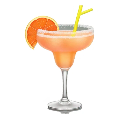 Grapefruit margarita drink sticker