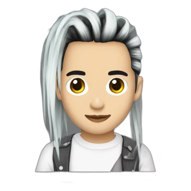 Bill Kaulitz 2000s teen sticker