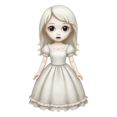 Ghost Doll sticker