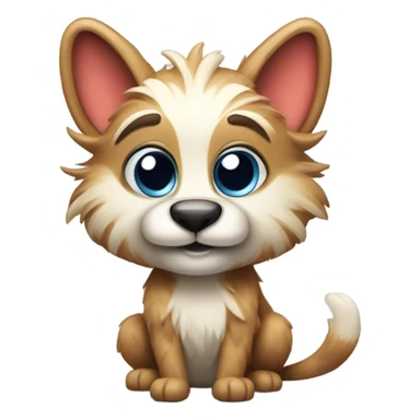 Anthropomorphic Furry Animal Fursona sticker