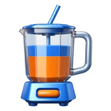 Genarte for a me a Blender Program logo sticker