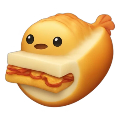 piece of kibbeling sticker