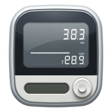 electricity meter. smart meter. no numbers. no text. sticker