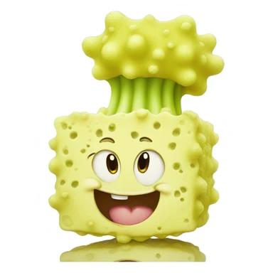 cute baby sponge bob sticker