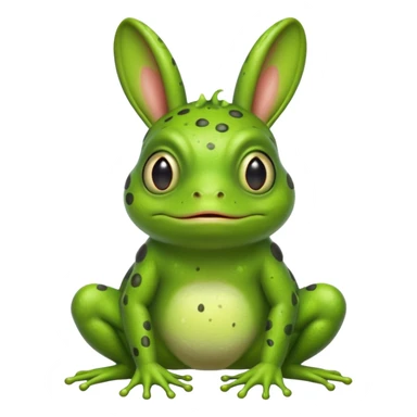 Bad bunny frog sticker