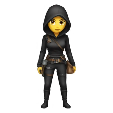 female thief sticker