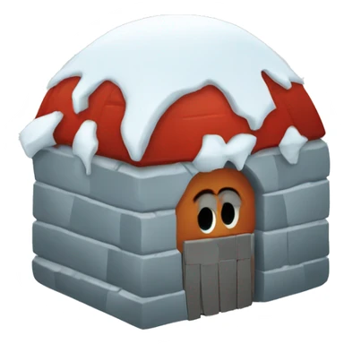 igloo danger sign sticker